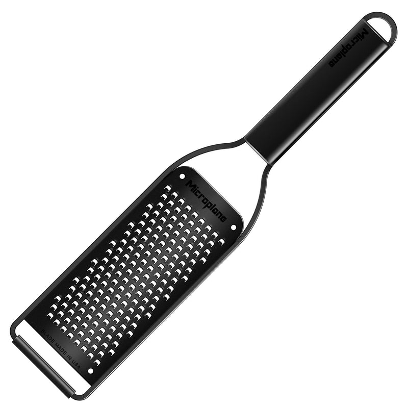 Microplane 43000 Cortador Verduras Espiral Or Grater Manual Grater Plano Negro