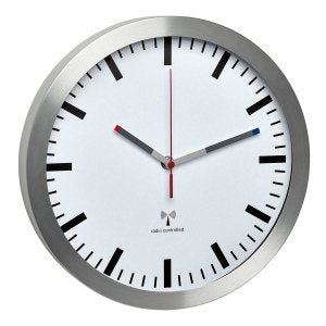 Tfa-dostmann 60.3528.02 Watch Wall Alrededor Aluminium White