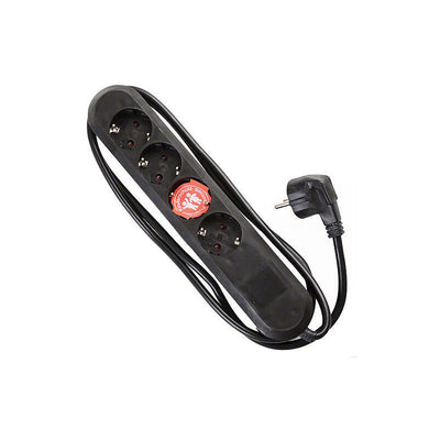 Bachmann Power Strip Smart 4 Sockets Black 1,5M Without Switch — image 1