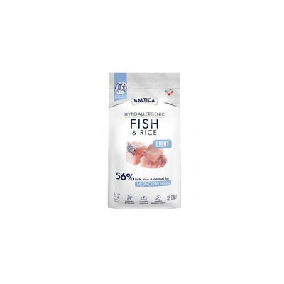 Baltica Nutraceutic Hypoallergenic Fish & Rice Light M 3KG — image 1