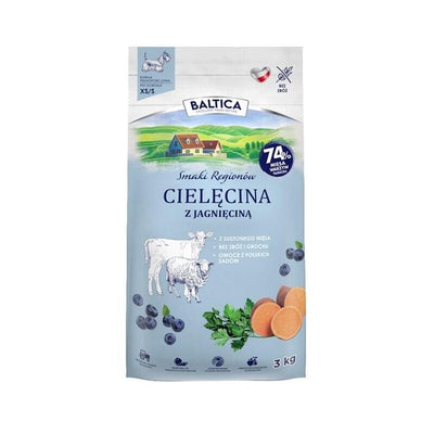 Baltica Smaki Regionów Razas Small Ternera With Cordero - Alimento Seco Perros - 3KG — image 1