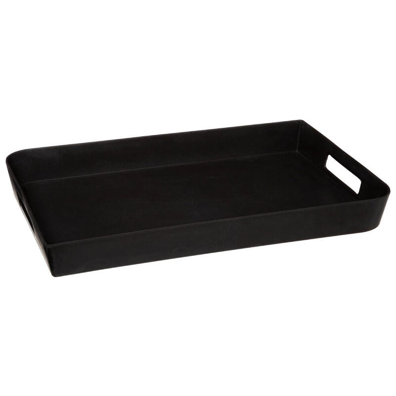Tray Melamina 45X30CM Black Col.'noir Kitchen'
