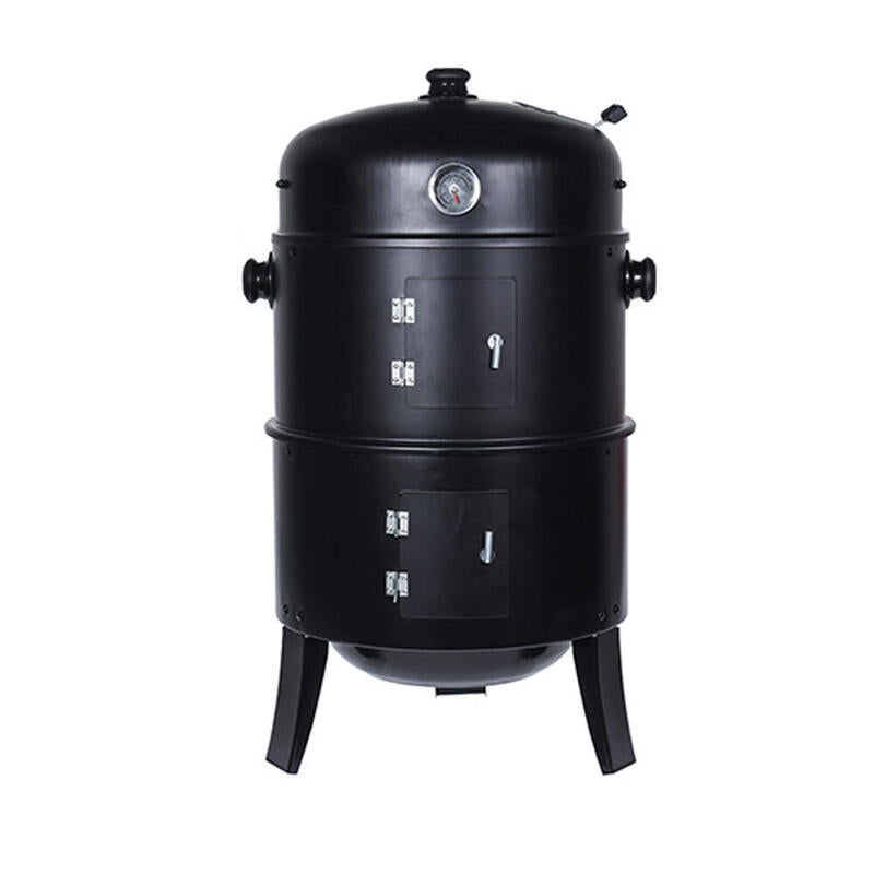 Barbecue Type Barril Ahumar Colour Black Bbq
