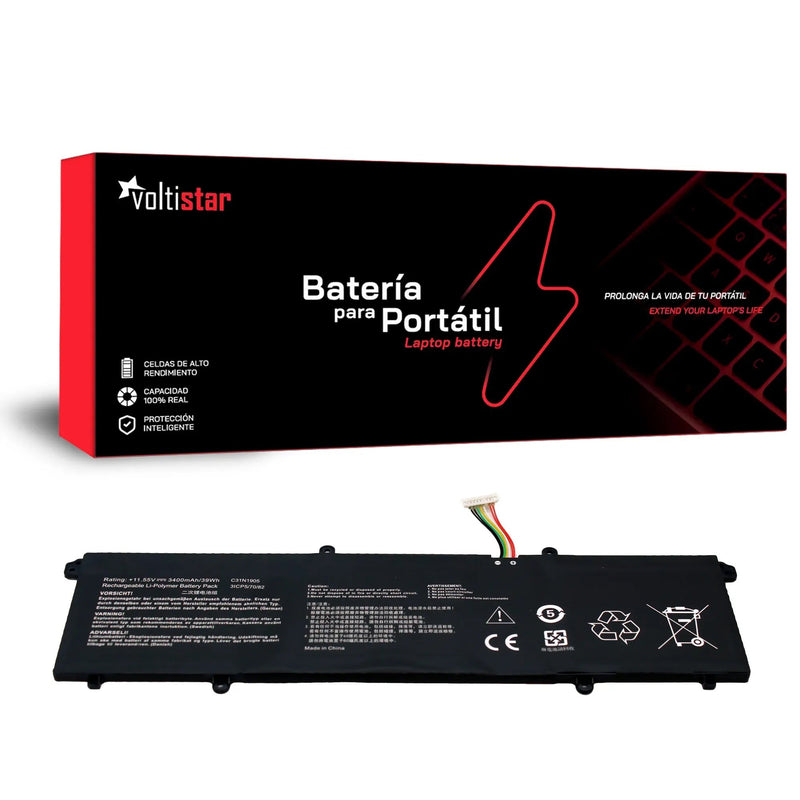 Battery Laptop Asus Vivobook S14 S433FA C31N1905