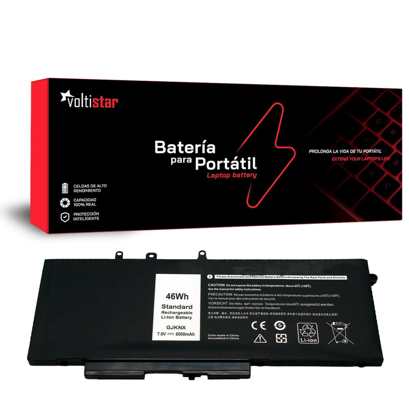 Battery Laptop Dell Latitude 5280 5290 5YHR4 7.6V