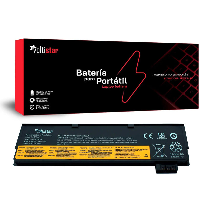 Battery Laptop Lenovo Thinkpad P51S T25 T470 T580