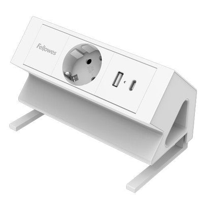 Fellowes Power Strip 100137173 Base Múltiple 2M 1 Salidas AC Indoor White — image 1