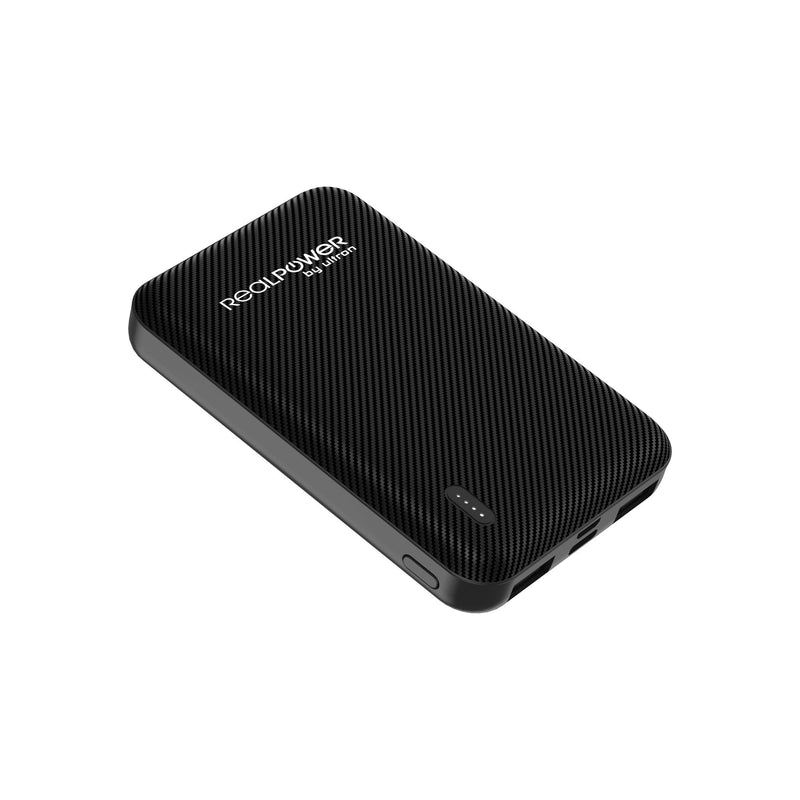 Realpower Powerbank PB-5000 Se Black 5.000MAH