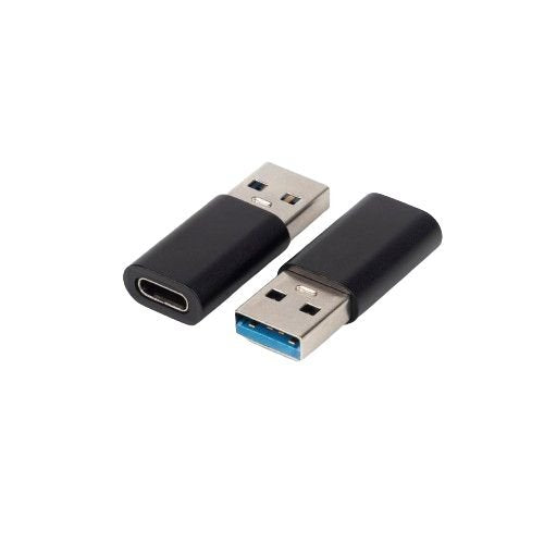 Microconnect USB3.0ACF Cambiador Género USB Cable a USB C Black