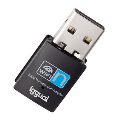 Iggual Adapter USB Wi-Fi 300Mbps Mono 2.4GHZ — image 1