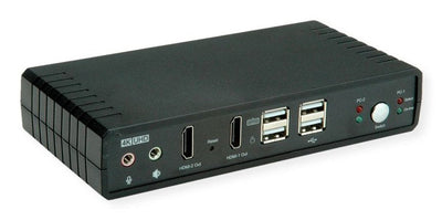 Roline Kvm-audio-switch Dual Head HDMI 4K60, 1 User - 2 PC — image 1