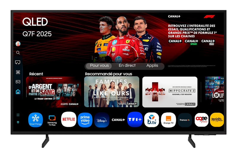 Samsung TV QLED Q7F TQ65Q7FAAU 65' Ultra HD 4K Smart TV Wi-Fi