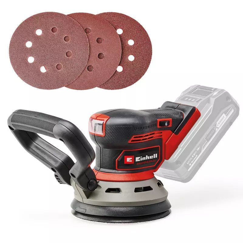 Einhell Lijadora Tp-rs 18/32 Li Bl Body Only Floor 24000 Rpm Black Red