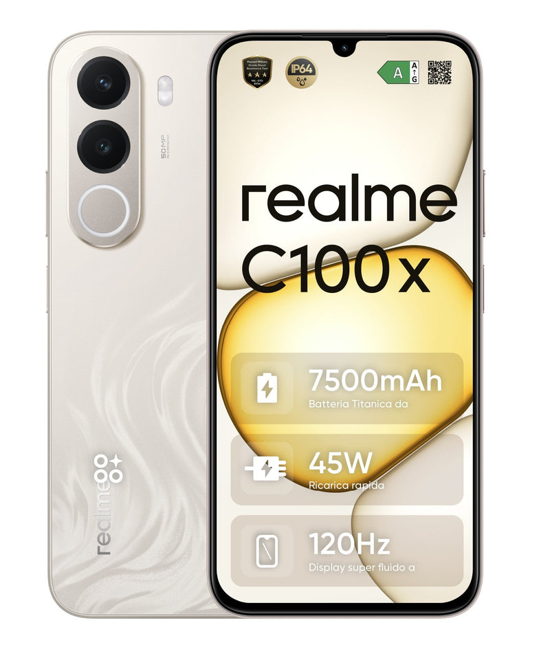 Realme Smartphone C100X 4GB/256GB Gold