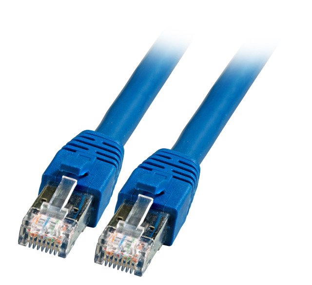 Efb RJ45 Network Cable CAT.8.1 S FTP Lszh Bc Blue 7,5M