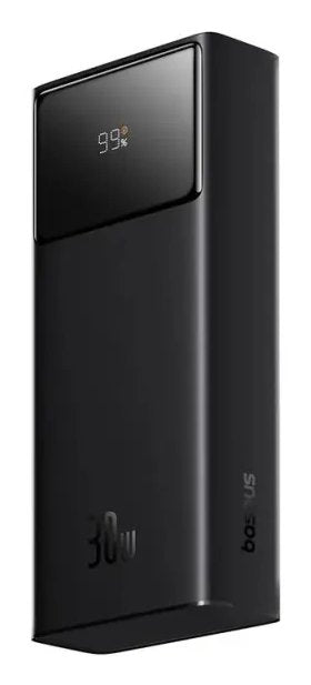 Baseus Powerbank Star-lord 20000MAH 30W Z With Screen I Kablem Baseus Single USB-A - USB-C 3A 30CM - Black — image 1