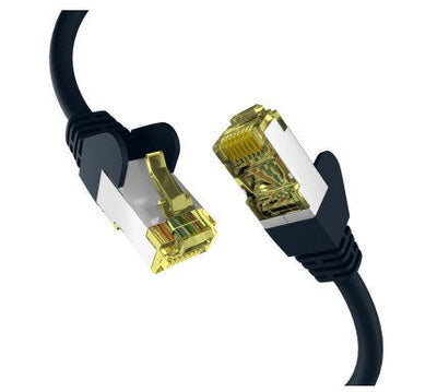 Efb CAT.6A Black 0,15M Network Cable FTP Pimf — image 1