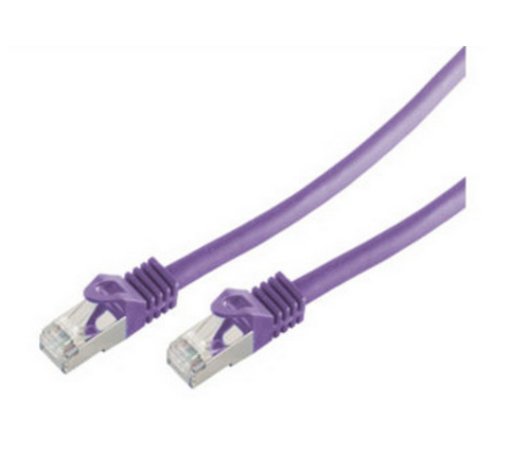 Shiverpeaks BS75511-V Network Cable Violet 1M CAT.7 S/FTP (s-STP)