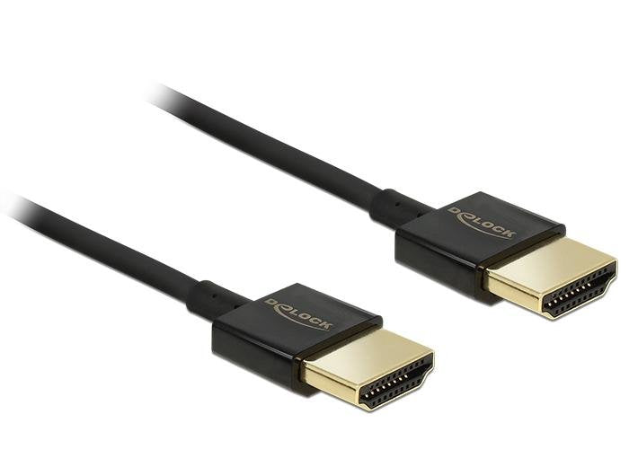 Delock HDMI Cable a Male HDMI a Male 2,0M Slim