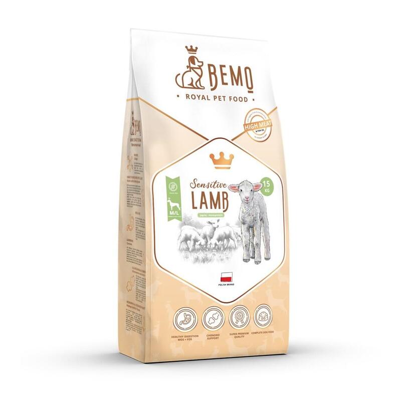 Bemo Comida Mascotas Sucha Sensitive Lamb - Cordero Medium/Large 15KG