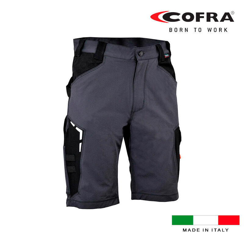 Cofra Bermuda Bortan Grey Oscuro Black Size 38