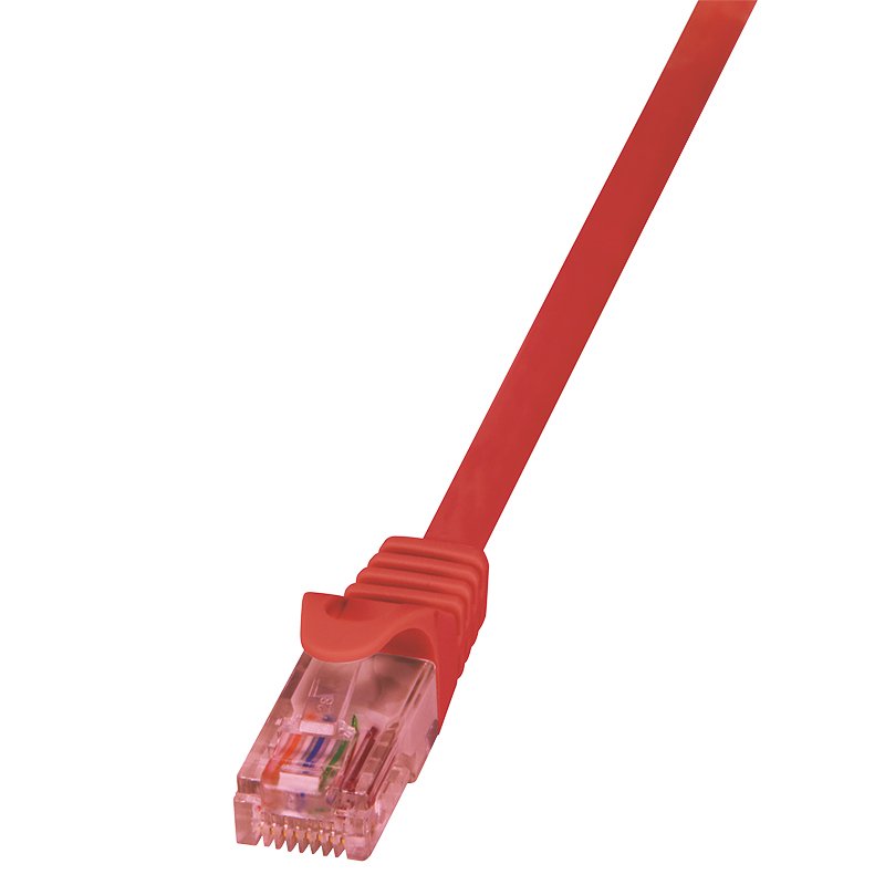 Logilink Patch Cable CAT.6 U UTP Bc Rojo 5,00M Primeline