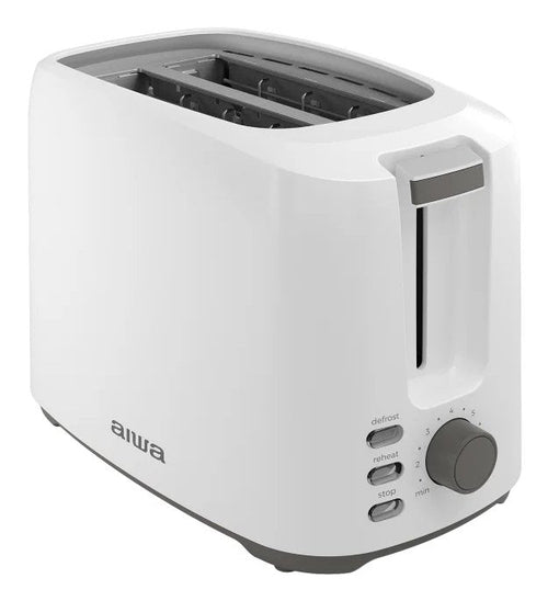 Aiwa Toaster Asatan 2 Ranuras 750W 7 Niveles Steel Inoxidable Tray Migas — image 1