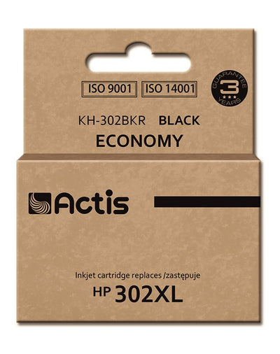 Actis Ink KH-302BKR (reemplazo HP 302XL F6U68AE - Premium - 15ML - Black — image 1