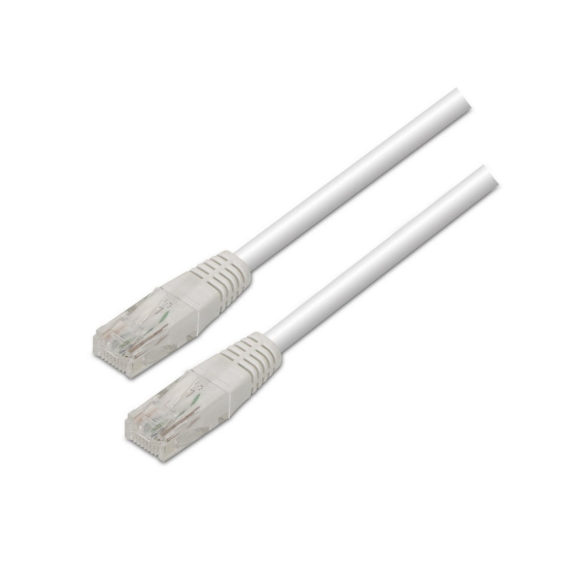 Aisens Network Cable RJ45 CAT.5E UTP AWG24 - 10M - White