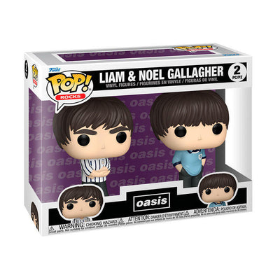 Blister 2 Figuras Pop Oasis Liam & Noel Gallagher — image 1