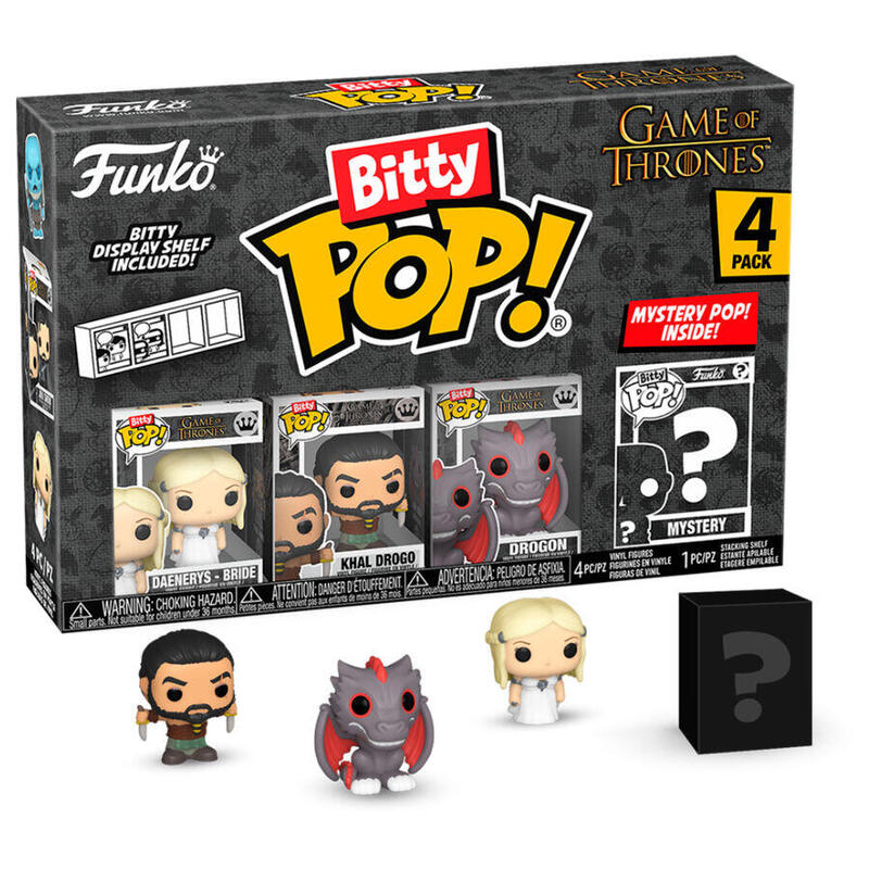 Blíster 4 Figuras Bitty Pop Set de Tronos Khaleesi