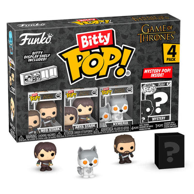 Blister 4 Figuras Bitty Pop Set Of Tronos Ned Stark — image 1