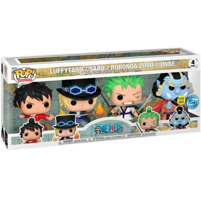 Blister 4 Figuras Pop One Piece Exclusive — image 1
