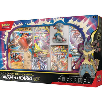 Pokemon Blister Cartas Mega Lucario Ex Spanish — image 1