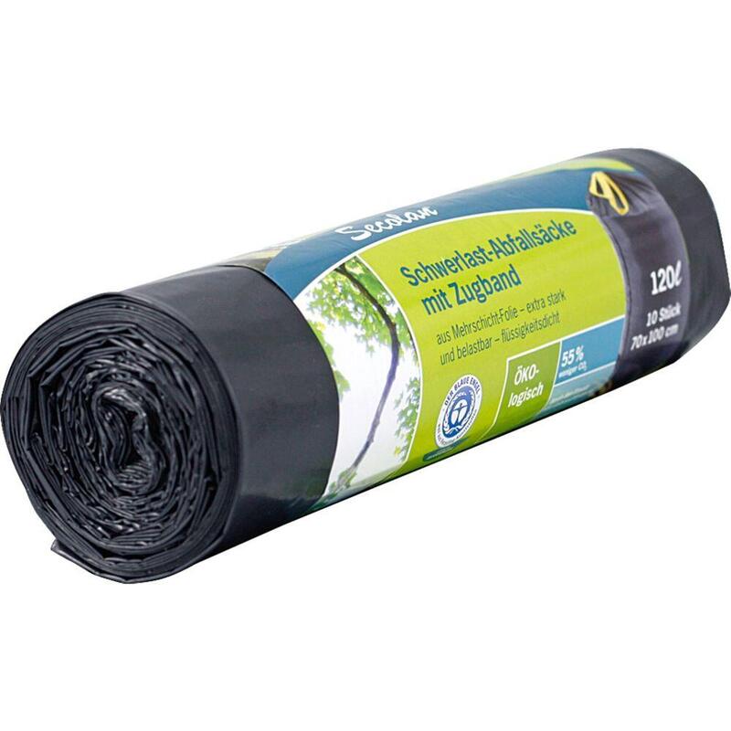Secolan Bags Basura Pesada Duty, Cordón 120 L