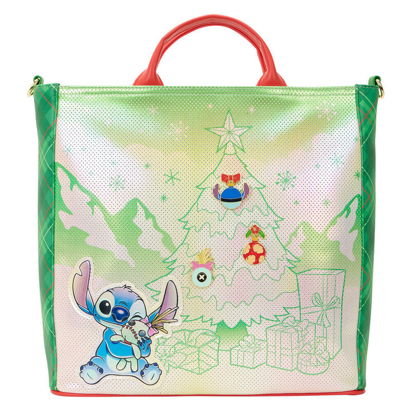 Loungefly Bolso Holiday Stitch Disney