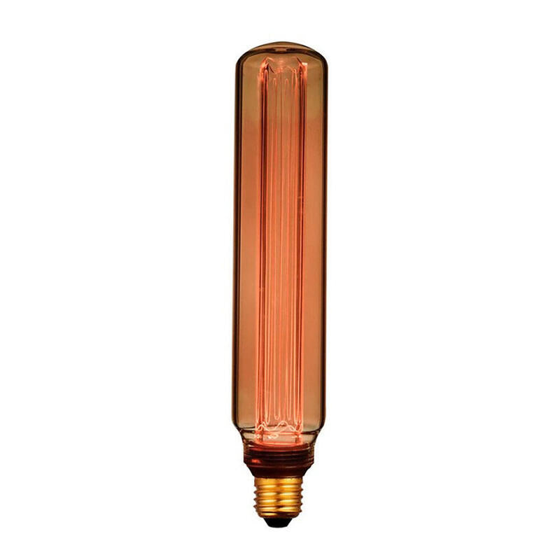 Bulb LED T60 Decorativa Tubular E27 4W 200 Lm 1800 K Light Cálida Ø60 X 300MM