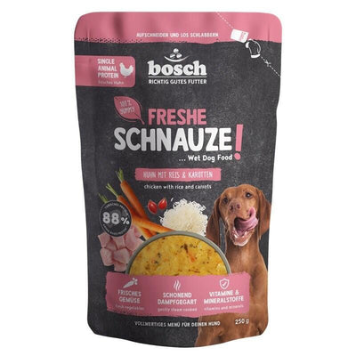 Bosch Freshe Schnauze With Pollo, Arroz And Zanahorias Mono - Alimento Húmedo Perros - 250G — image 1
