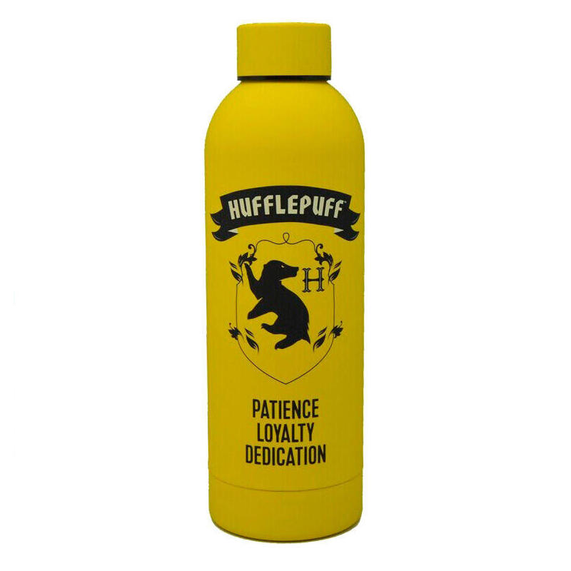 Bottle Steel Inoxidable Hufflepuff Harry Potter 700ML