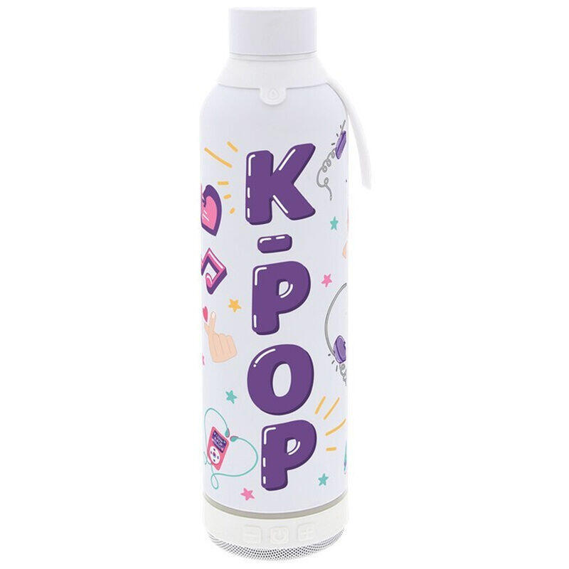 Bottle Thermal With Speaker Ice K-pop 600ML