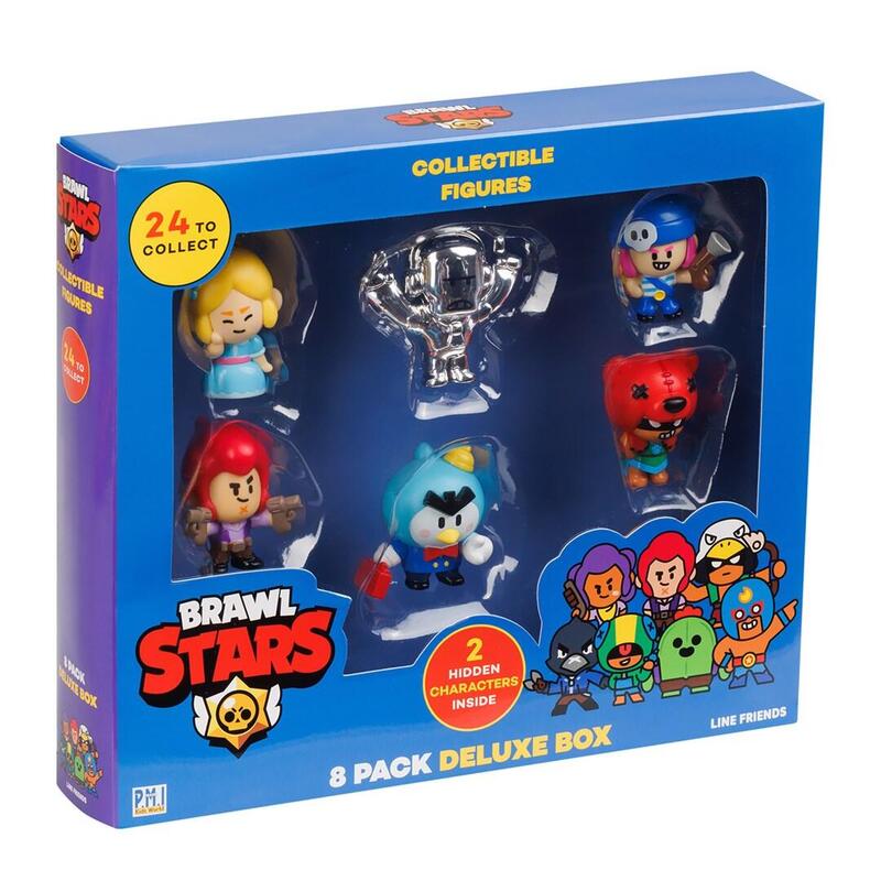 Brawl Stars S1 Figuras - 8 Pack Deluxe Caja Ver.b