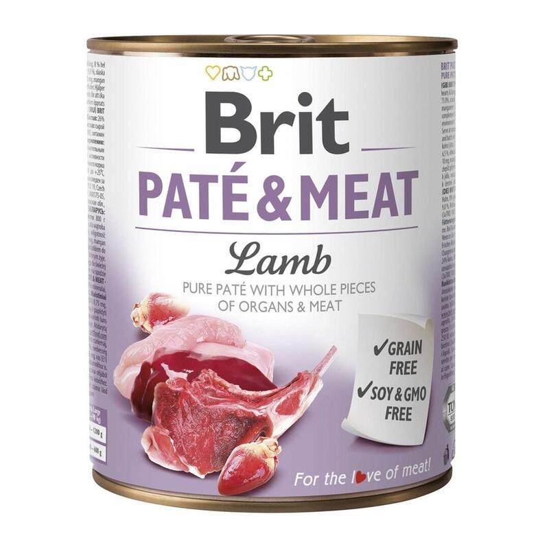Brit Paté & Meat With Cordero - 800G