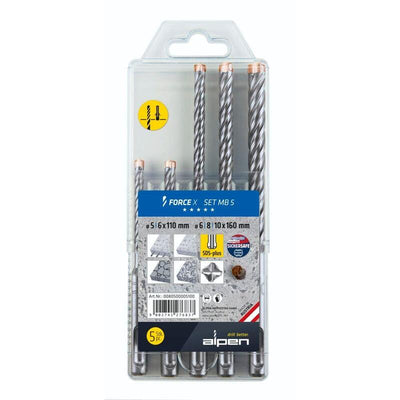 Drill Bit Alpen Satz Sds + Force X MB 5 (805 + 815) — image 1