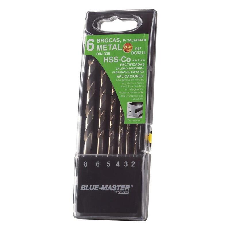 Drill Bits Hss-co Stepcut Ø2-8MM, Set 6 Pieces