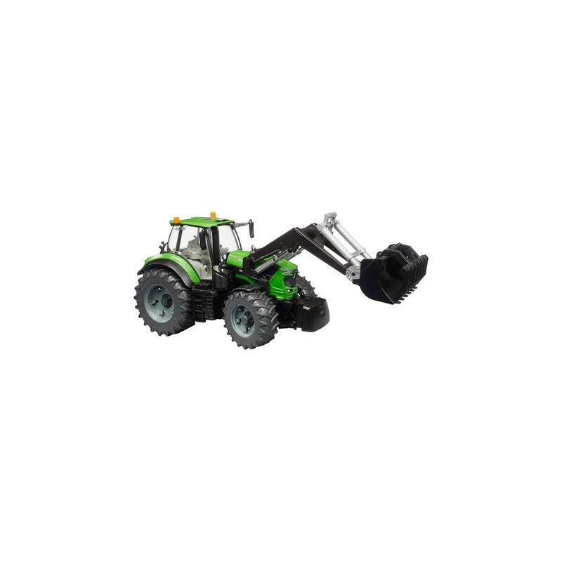 Bruder Deutz 8280 Ttv Con Cargador Front Modelo Vehículo 03161