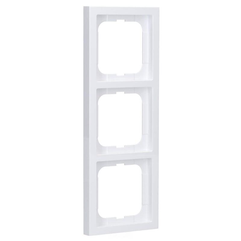 Busch Jaeger 1723-184 Frame F 3F Davos White Estudio