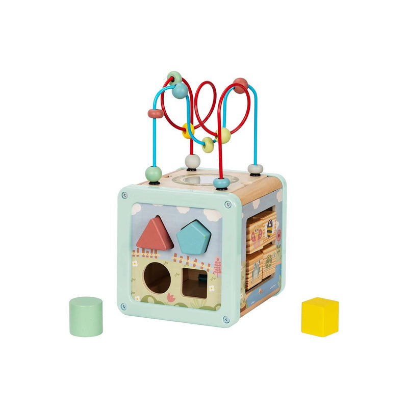 BusyKids 5-in-1 Montessori Activity Cube