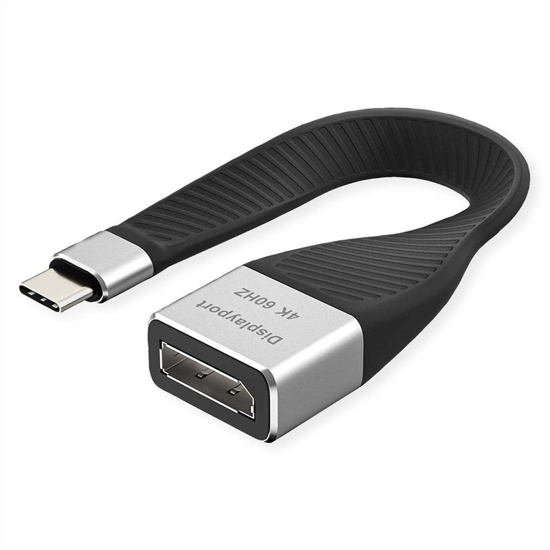 Roline 12033240 0,13M USB Type-c DisplayPort Black