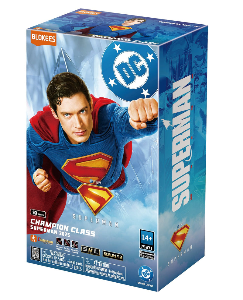Blokees Figure Champion Class DC 01: Superman 2025