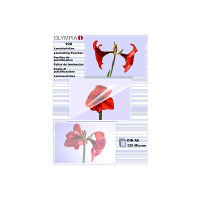 Olympia 1X100 Cases Plastificar Din A6 125 Micras 9178 — image 1